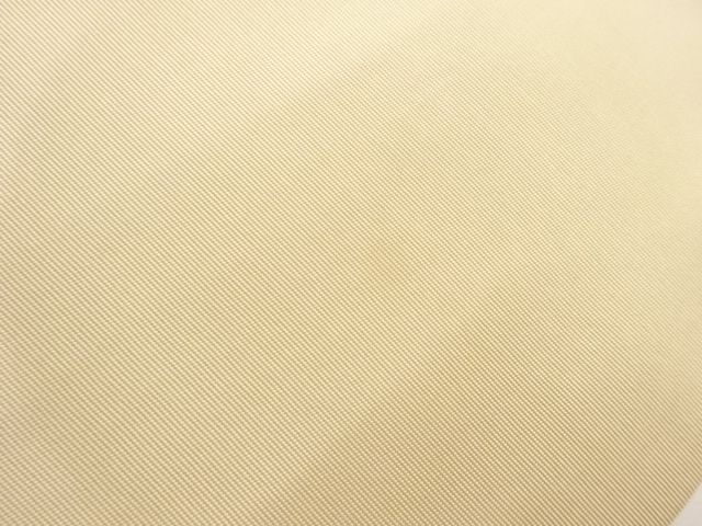  作家物　塩瀬金彩手描き笹模様名古屋帯